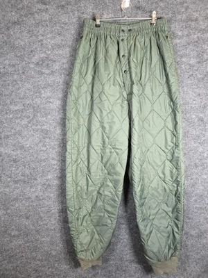 Vintage USAF CWU-9/P Liner Pants Mens Large Sage Green Quilted Flight Insulated - Image 1 of 4