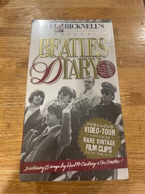THE BEATLES Alf Bicknell's Personal Beatles Diary (1996, 2 VHS Set) NEW/SEALED  Foto 1 de 3