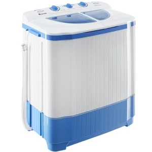 Mini Waschmaschine 4,5 kg Toploader mit Schleuder 3,5 kg Kombination Camping  - Bild 1 von 12