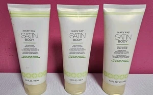 Mary Kay Satin Body Shea White Tea & Citrus 3 Pcs - 2 Lotion, 1 Scrub *READ* - Picture 1 of 5