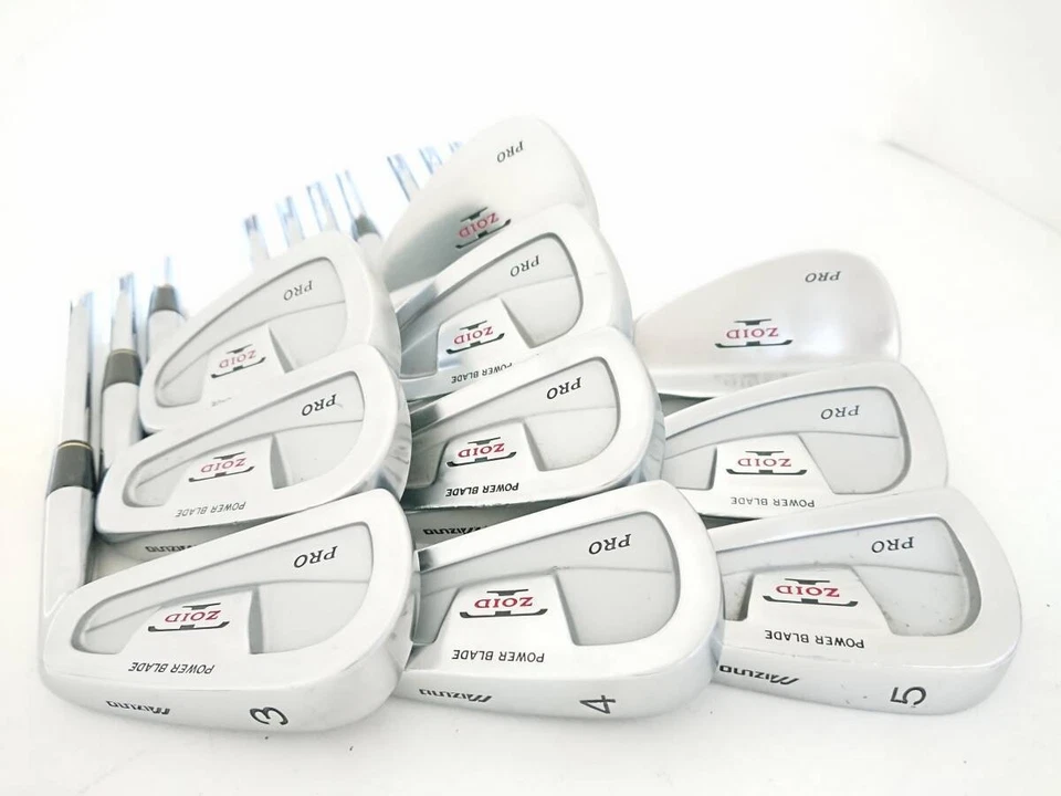 Mizuno T-ZOID PRO FORGED Iron Set 10pcs FCM Shaft Regular Used - Image 1 of 4