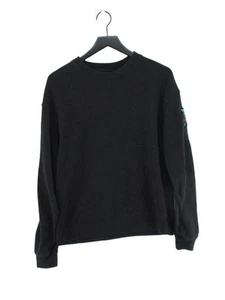 Replay Women's Jumper M Black Cotton with Polyester Crew Neck Pullover - Picture 1 of 5