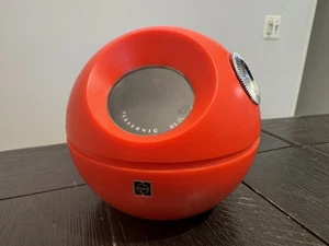 VTG Panasonic Panapet 70 Round Red Ball Transistor AM Radio TESTED WORKS R-70 - Bild 1 von 10