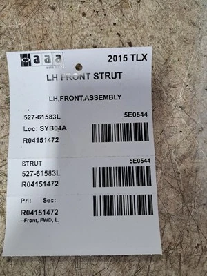 Lh Driver Side Strut 2015 Tlx Sku#4151472 - Image 1 of 4