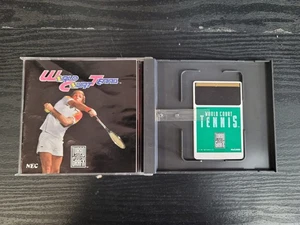 World Court Tennis for Turbo Grafx 16  Complete In Case Great Shape TurboGrafx - Picture 1 of 2