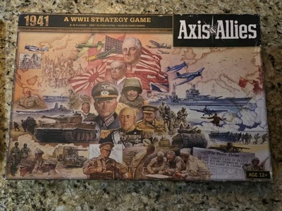 Axis & Allies 1941 WWII Strategy Board Game 100% Complete  - Image 1 of 4
