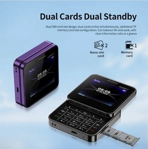 Cellulari GSM Sbloccato SERVO Mini Rotanti Scorrevoli Velocità Dail Doppia SIM - Foto 1 di 24