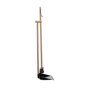 Beech Wood Broom & Metal Dustpan - Picture 1 of 8