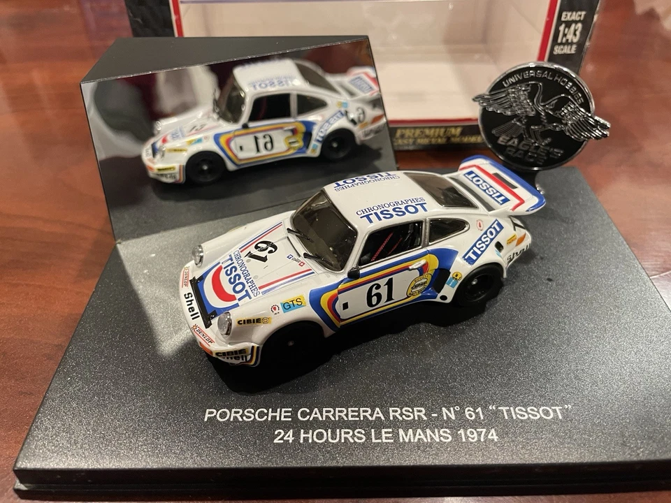 1/43 Porsche 911 Carrera RSR #61, 1974 Le Mans, Eagle Collectibles 1136 Foto 1 de 1