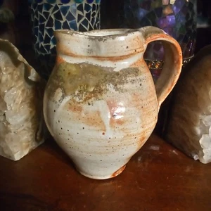 Rare Vintage 7.5" Karen Karnes Stoneware Pottery Jug Pitcher Nice! - Picture 1 of 24