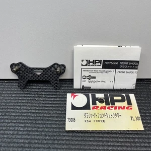 HPI Racing 73006 Carbon Fiber Front Shock Tower RS4 Pro2 Pro 2 Vintage RC NEU - Bild 1 von 6