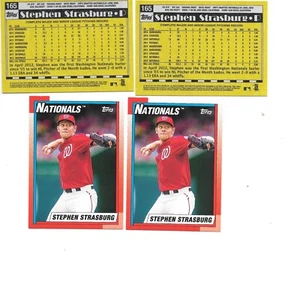 Stephen Strasburg 2013 Topps Archives Baseball Card #165 Lot of 4  Nationals - Picture 1 of 1