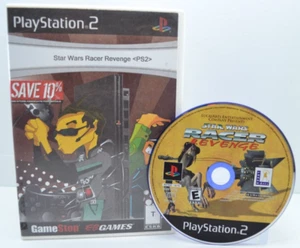 Star Wars: Racer Revenge (Sony PlayStation 2, 2002) Spiel nur getestet & funktioniert - Bild 1 von 2