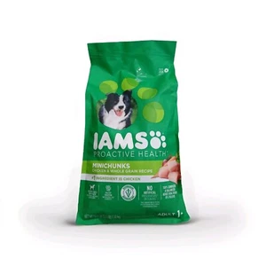 IAMS Minichunks High Protein Chicken Whole Grains Dog Food for Adult 52.8oz/3.3L - Picture 1 of 9