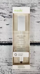 Moshi USB-C to USB Adapter - For Google Pixel 2 and Pixelbook - Brand New Sealed - Picture 1 of 3