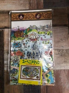 Póster Mapa Tokio Disneyland 1989 Producciones Parque Mapa 72cm×11cm De Colección SIN USAR - Imagen 1 de 24