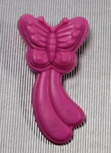 De colección 1980 Hasbro My Little Pony G1 - Peine Mariposa Rosa Magenta - Excelente Estado - Imagen 1 de 2