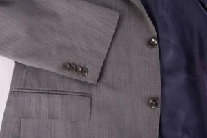 SuitSupply Jacket Napoli Super 110's Gray Size 48  **Fg0922a8 - Picture 1 of 9