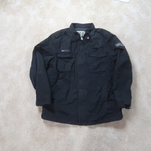 BKE Buckle Full Zip Jacket Men’s XL Athletic Fit Military Style Field Jacket - Picture 1 of 9