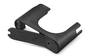 19651 Official Leica "for Q3" protector black / vegetable tanned leather - Picture 1 of 2