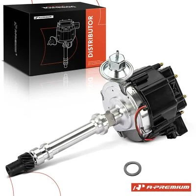 A-Premium Ignition Distributor w/Cap & Rotor for Chevy C70 P30 V3500 K10 G20 K30 - Image 1 of 4