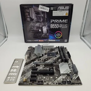 ASUS Prime B550-PLUS AMD AM4 ATX Motherboard, PCIe 4.0 -NOT WORKING- - Bild 1 von 10