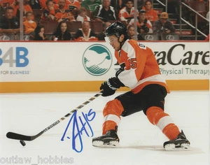 Philadelphia Flyers Michael Del Zotto Signed Autographed 8x10 Photo COA A - Picture 1 of 1