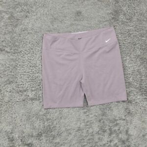 Nike Women's Size XXL Biker Shorts Dri-FIt  Purple Regular Polyester
