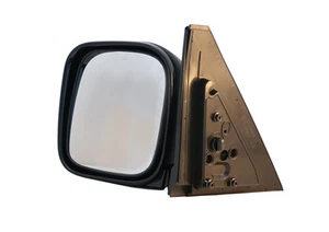 Door/Wing Mirror Black Manual LH NS For Mitsubishi Shogun/Pajero 3.2DID 00-06 - Picture 1 of 1
