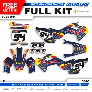 Husqvarna TC 65 2024 Super Durable Graphics Decals Stickers Aufkleber Decallab - Bild 1 von 7