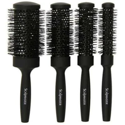Scalpmaster 4 Piece Round Thermal Brush Set