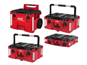 Milwaukee 48-22-84KIT4 PACKOUT 4 Piece Rolling Tool Box Bundle - Picture 1 of 12