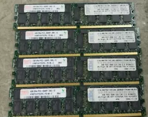 IBM 41Y2768 41Y2851 43X5028 16GB 4x4GB PC2-5300P DDR2 667MHz Server RAM Memory - Picture 1 of 1