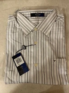 CALLAWAY Men's Dress Button Up Shirt NWT Size XXL 2XL - Picture 1 of 5