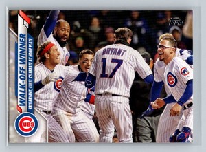2020 Topps #469a Walk-Off Winner CL Chicago Cubs Baseball Card