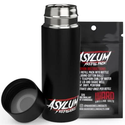 Asylum Refillable - Smelling Salts - Powerlifting, Ammonia Inhalant - Image 1 of 3