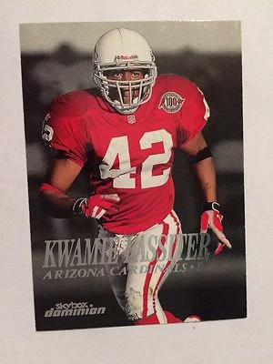 1999 Skybox Dominion #76 - Kwamie Lassiter - Arizona Cardinals - Image 1 of 2