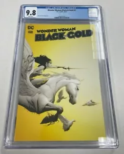 Wonder Woman Black & Gold Issue #3 Year 2021 CGC Graded 9.8 Comic Book - Picture 1 of 2