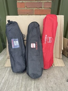 1x Genuine Seat /VW 🔺️000093990AF🔺️ set warning triangle🔺safety kit🔺️hi Vis - Picture 1 of 11