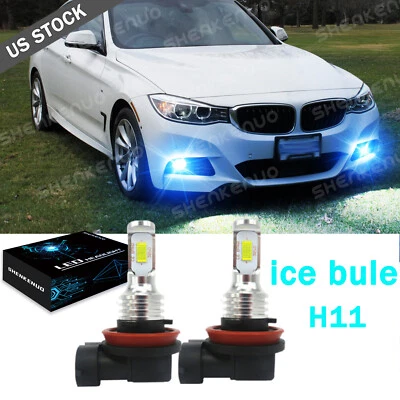 Светодиодные противотуманные лампы модернизации 8000K лед синий 2 x для BMW 328i 325xi 330xi 2002-2006 - Изображение 1 из 4