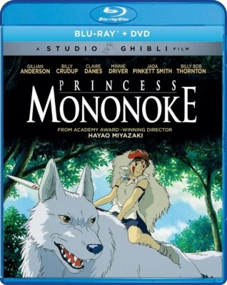 Princess Mononoke *authentic release* / NEW anime on Blu-ray & DVD from G Kids - Image 1 of 2