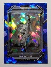 Bob Feller 2023 Panini Prizm #260 Blue Ice Parallel Cleveland HOF