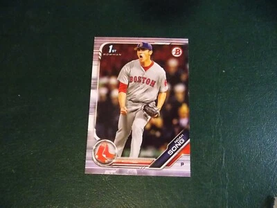   2019 Bowman Draft Base #BD-99 Noah Song - Boston Red Sox - Image 1 of 2