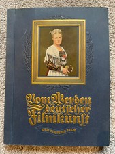 antique scrapbook "From the Becoming of German Film Art - The Mute Film"