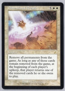 1x Dimensional Breach - Scourge - Near Mint - Foto 1 di 1