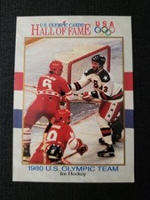 1991 Impel 1980 U.S. Olympic Hockey Team Gold Medalists Hall of Fame Card #70