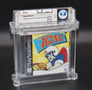 Speed Racer (PlayStation 1, PS1, PSX 1998) Wata 9.6 A+ New Sealed Highest Graded - Picture 1 of 5