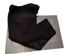 BOYS BLACK DRESS PANTS SIZE 7R PERFECT Cond. Wrinkle Free 7 - Picture 1 of 3