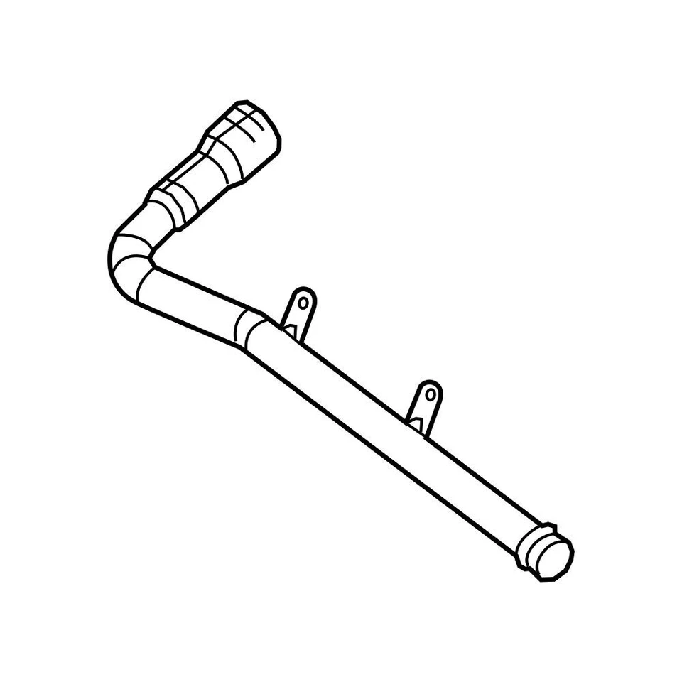 Manguera de refrigerante de radiador de retorno Mopar original OEM para Jeep Cherokee Foto 1 de 1