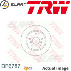 2X Brake Disc For Renault Nissan Kadjar Ha Hl R9m 414 Hr12ddt Hra2ddt K9k 646